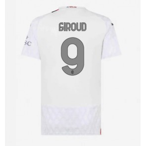 AC Milan Olivier Giroud #9 Dámské Venkovní Dres 2023-24 Krátký Rukáv